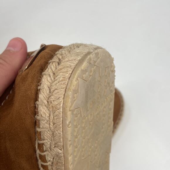 Jimmy Choo brown suede espadrille loafers - Picture 9 of 12